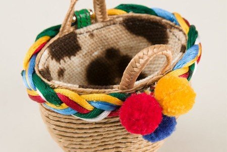 Dolce Gabbana Pompom Basket