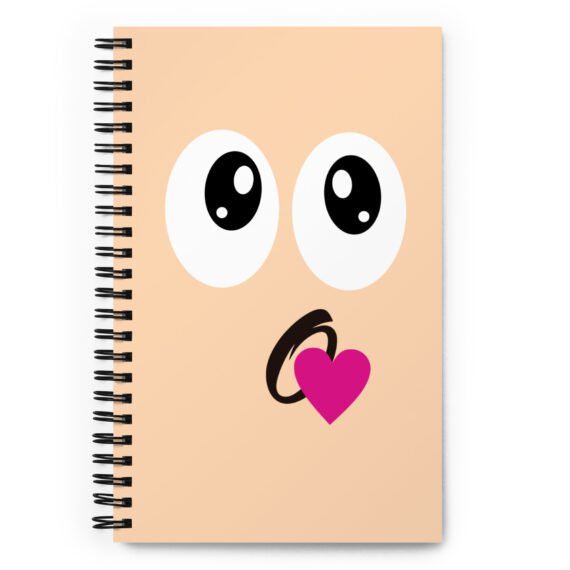 Smile Spiral notebook