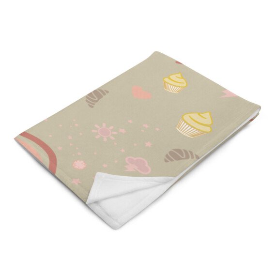 Made with love • Throw Blanket