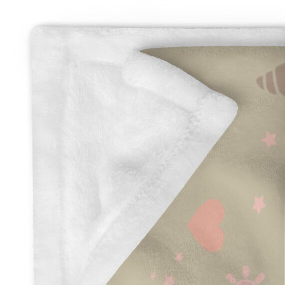 Made with love • Throw Blanket