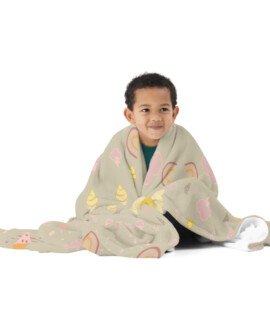 Made with love • Throw Blanket