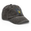Yellow Emoticon Vintage Hat