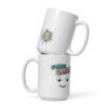 Wow Emoticon White glossy mug