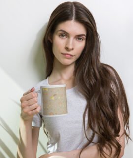 Made with love • White glossy mug