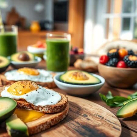 desayunos saludables con aguacate