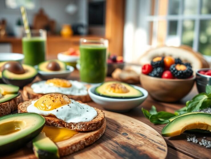 desayunos saludables con aguacate