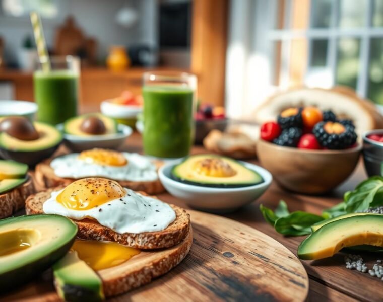 desayunos saludables con aguacate
