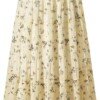 Alta Bohemia Maxi Falda Línea A