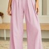 Pantalón ancho rosa
