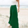 Pantalón ancho verde